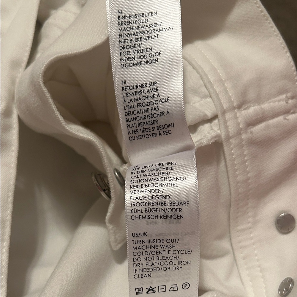 Liverpool Women's White Jean Jacket - Picture 7 of 7